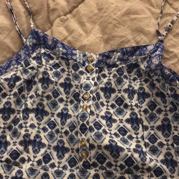 Blue/white romper - Picture 2 of 5